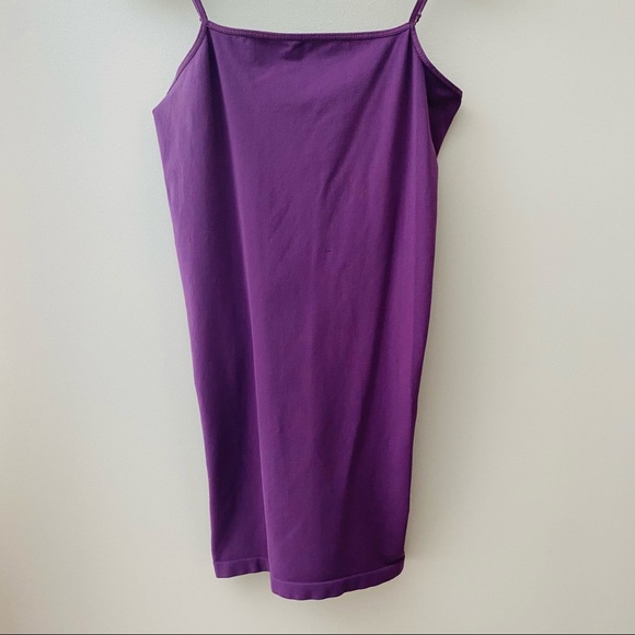 Free People Long Camisole Purple Sz M/L - Picture 3 of 7
